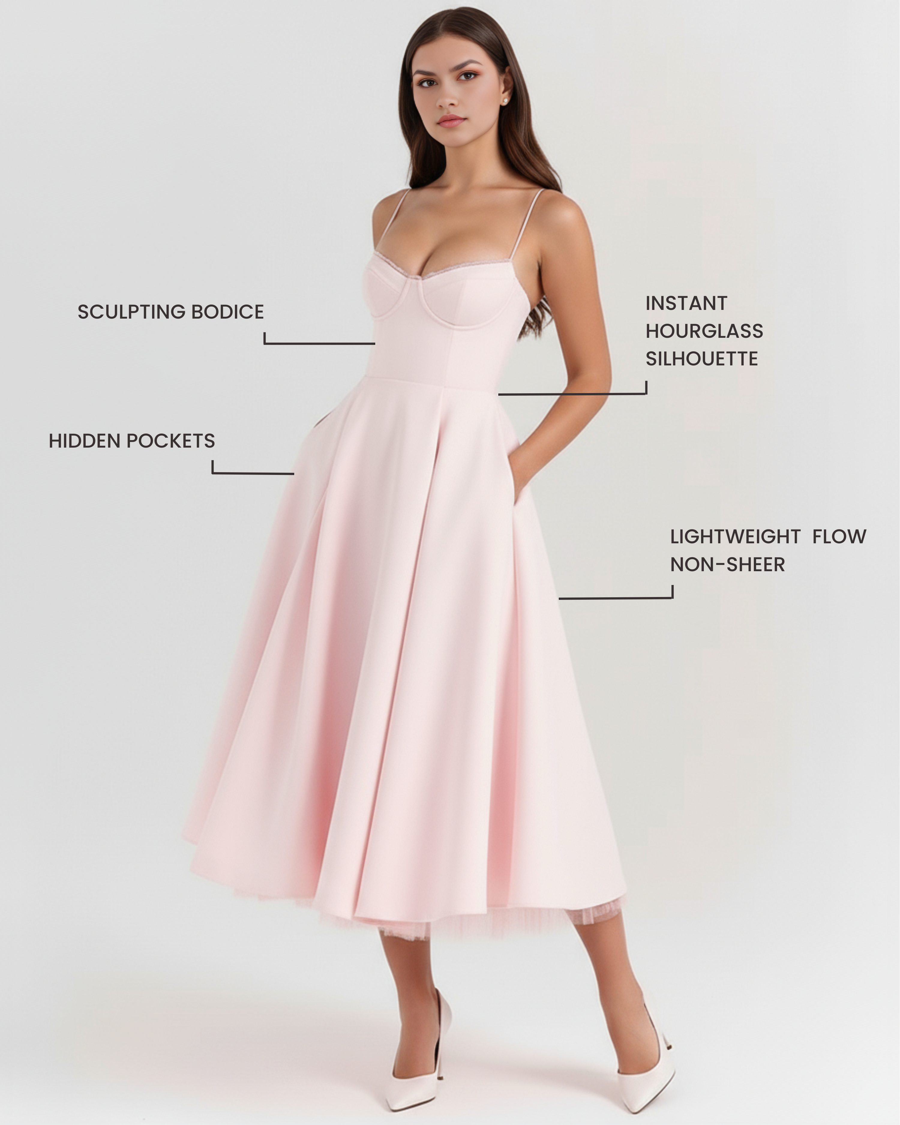 Selene Midi Dress ROSIE LANE