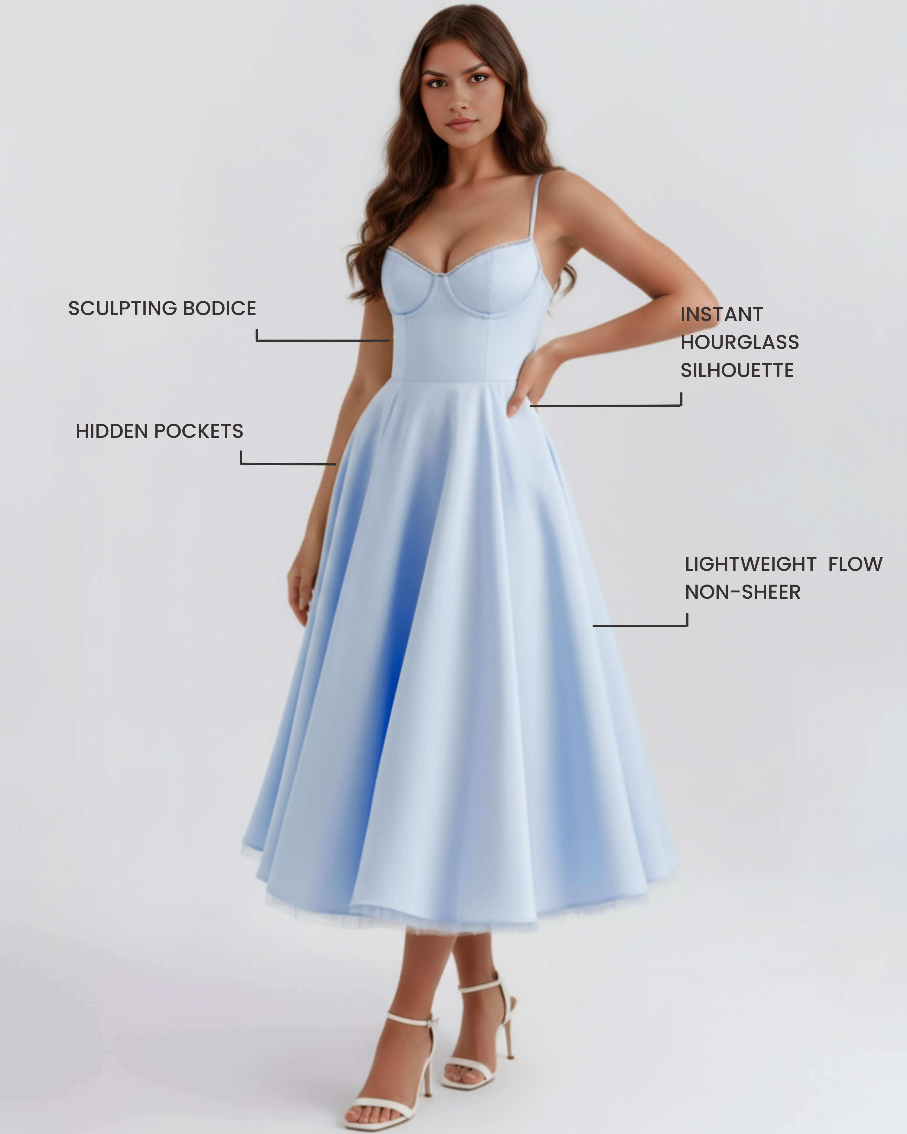 Selene Midi Dress ROSIE LANE