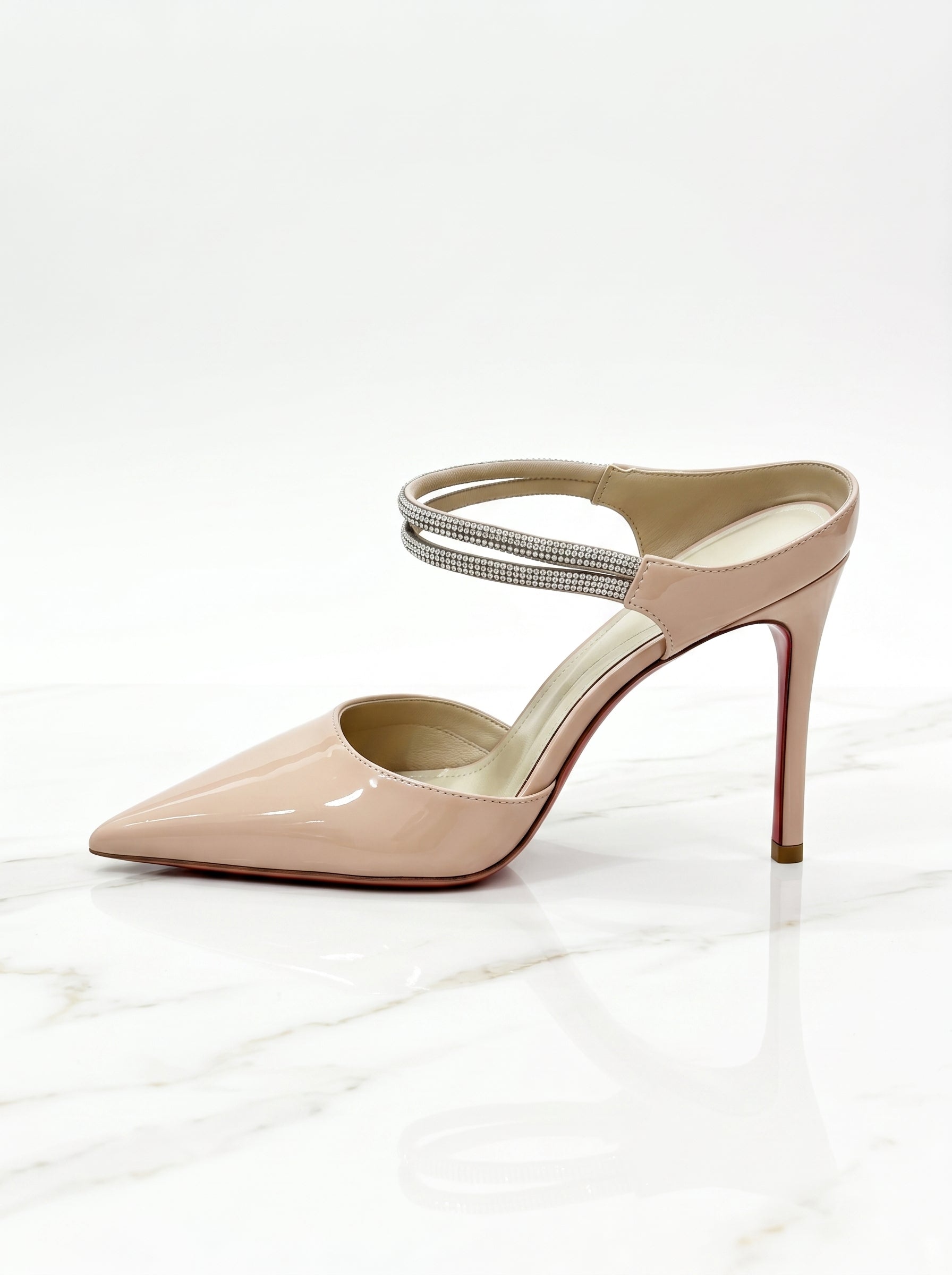 Pointed Toe Crystal Heel ROSIE LANE