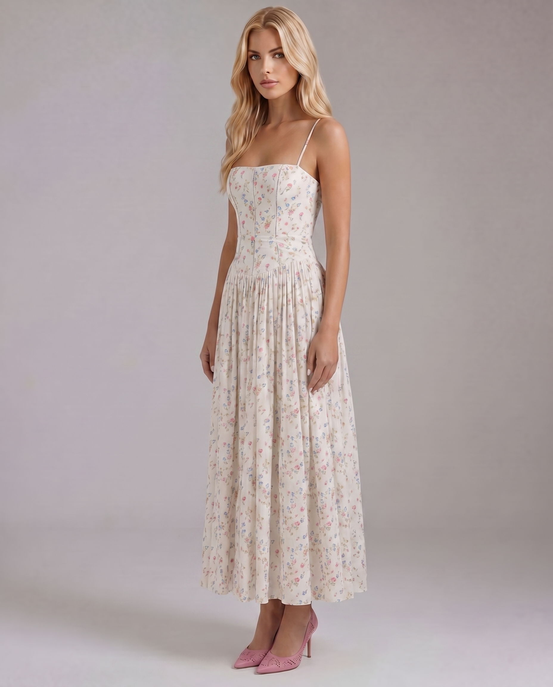 Cielle Midi Dress ROSIE LANE