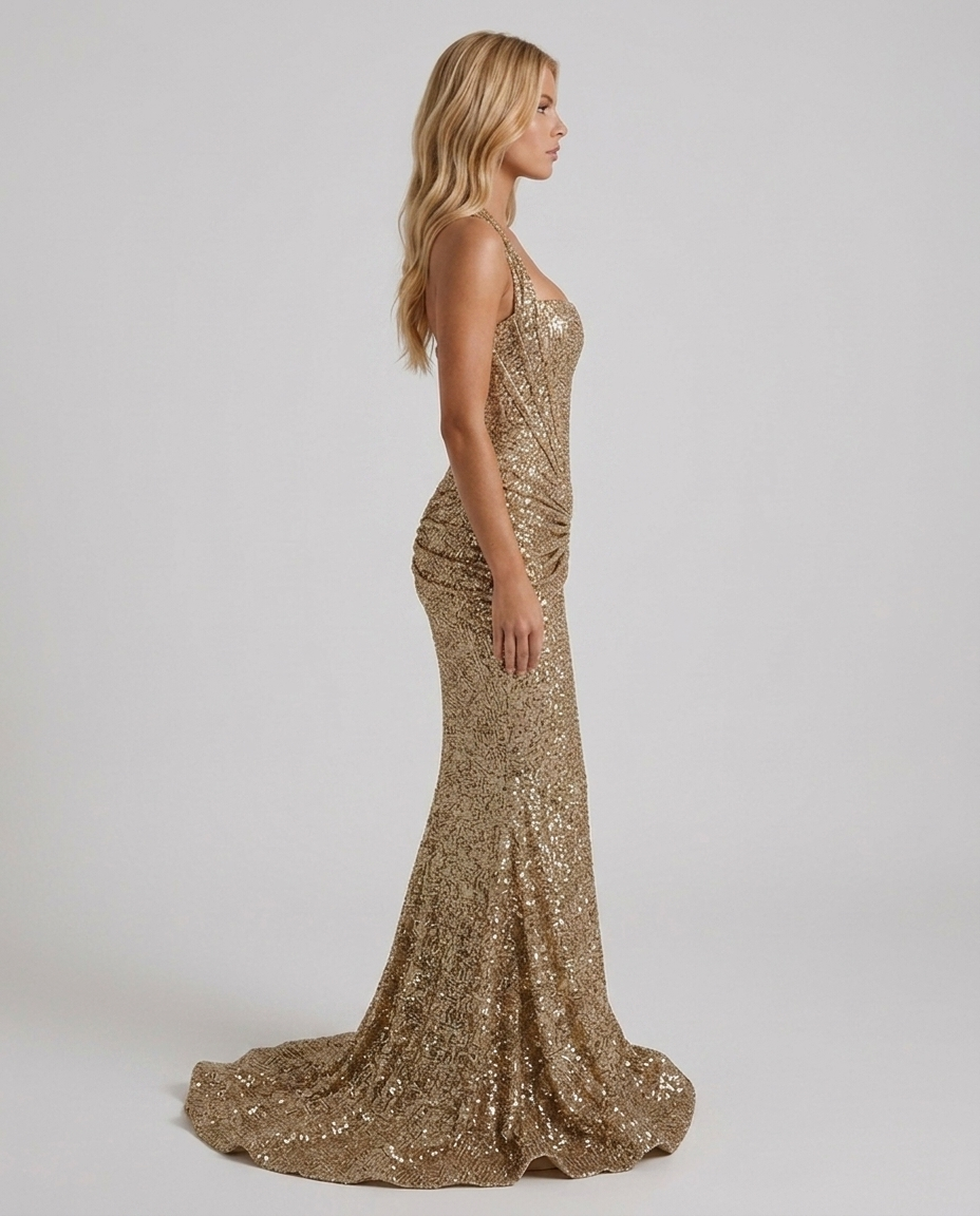 Gold Mermaid Gown ROSIE LANE