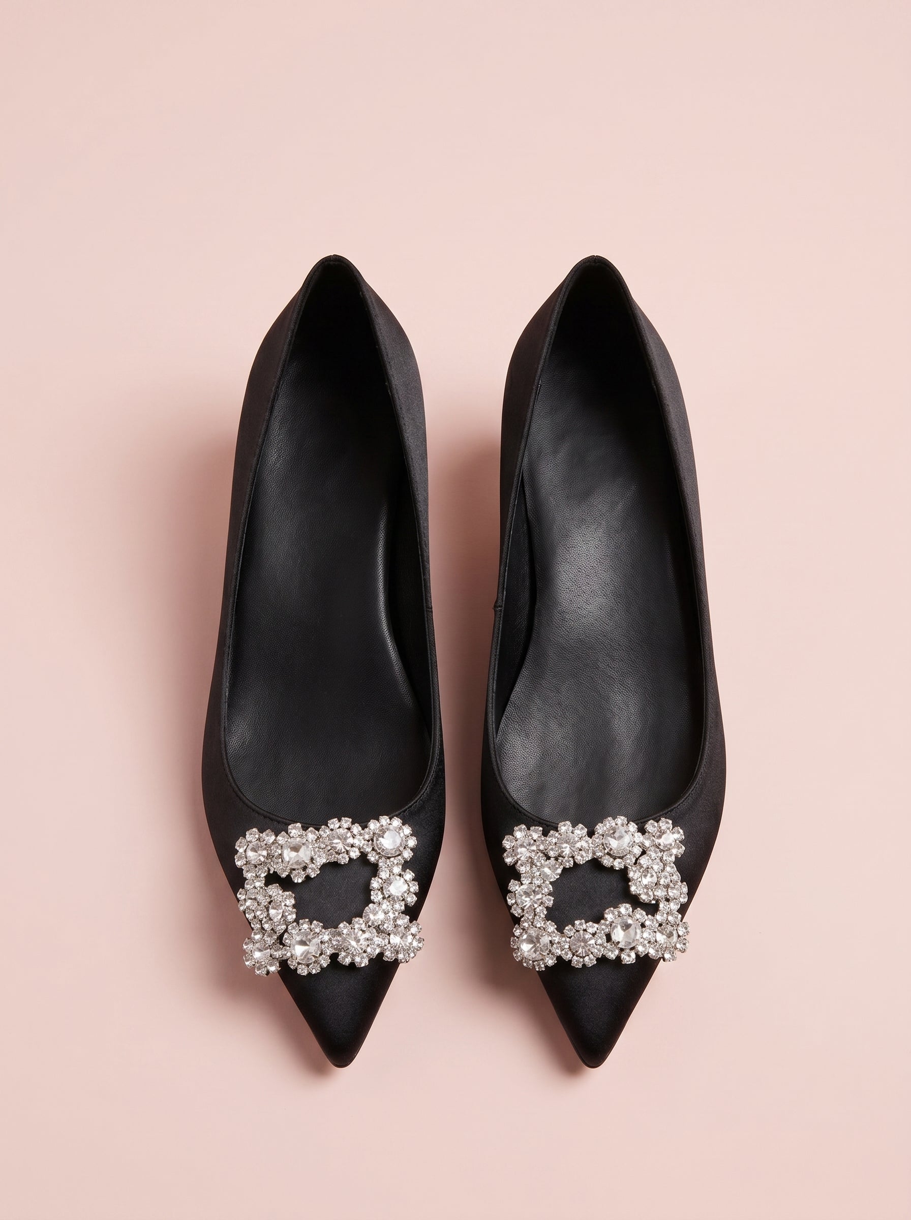 Crystal Buckle Pointed Heel ROSIE LANE