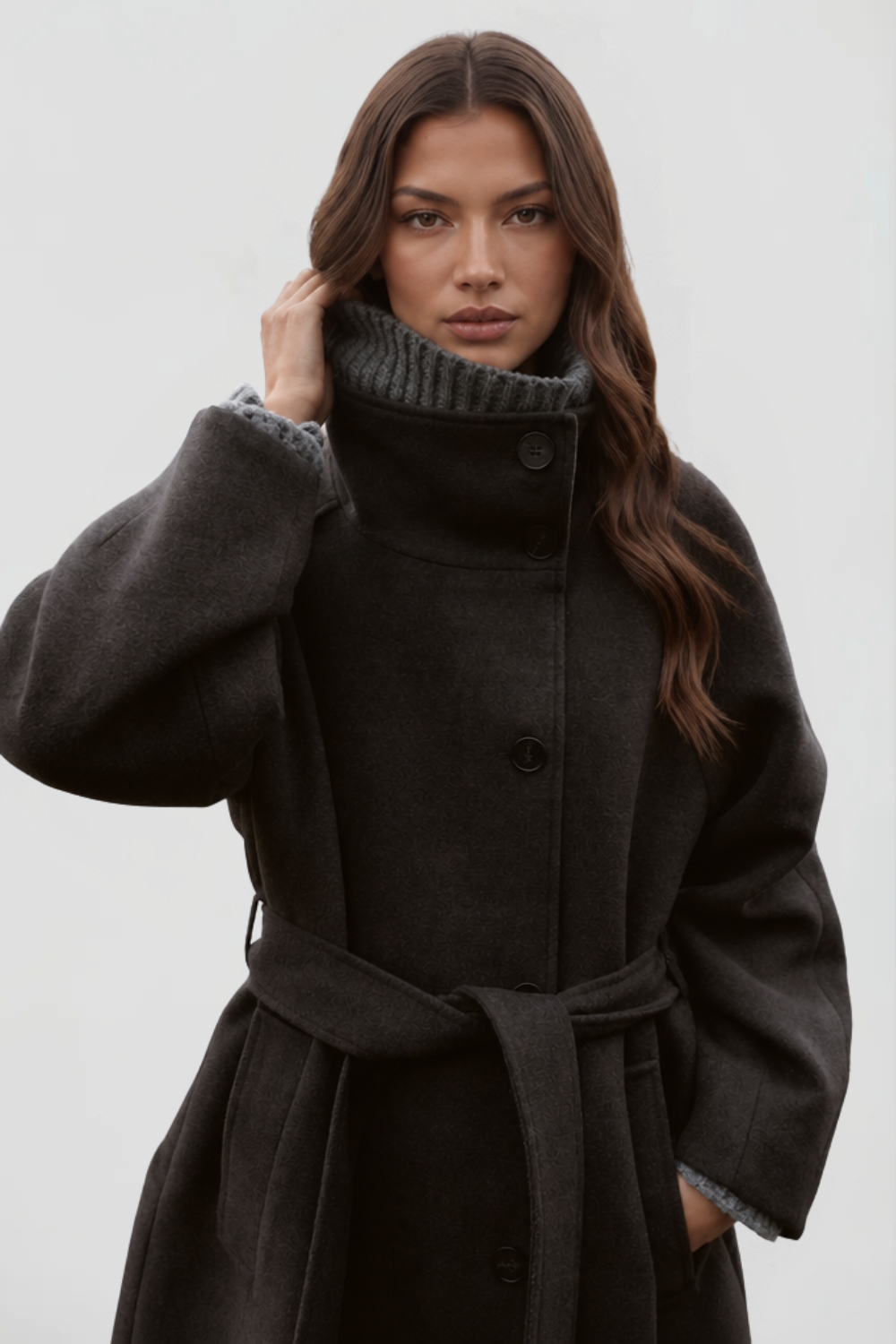 Adriana Wool Coat Audrey Calvero
