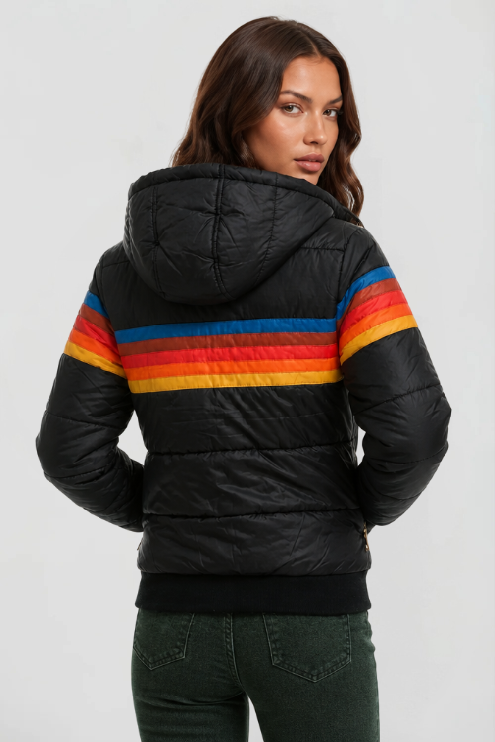 Gianna Retro Puffer Coat Audrey Calvero