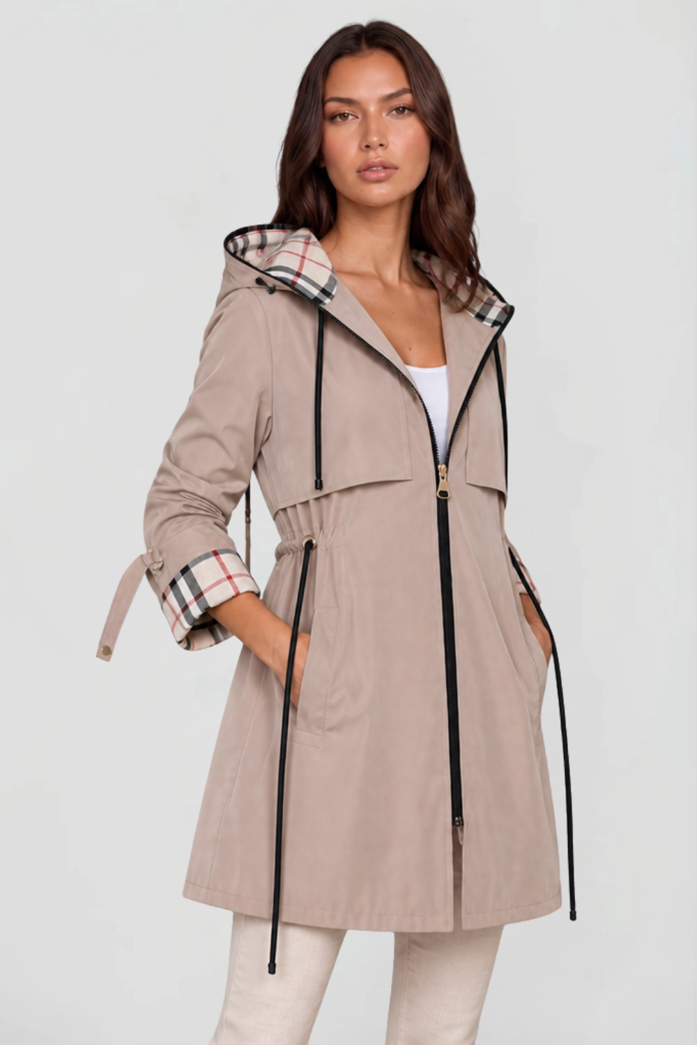 Scarlett Hooded Jacket Audrey Calvero