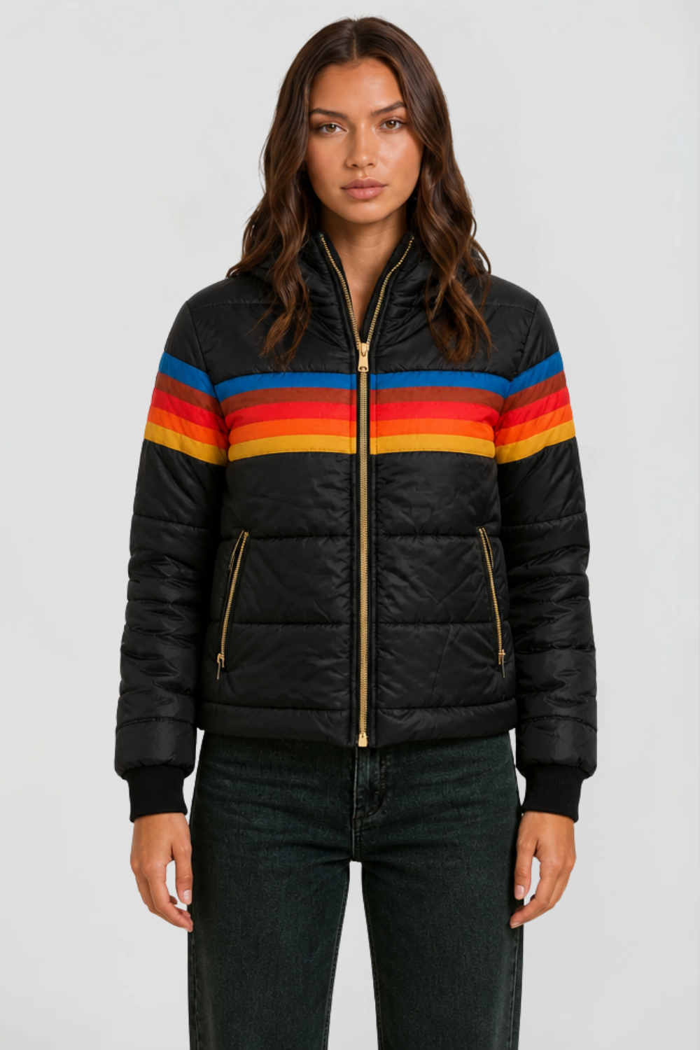 Gianna Retro Puffer Coat Audrey Calvero