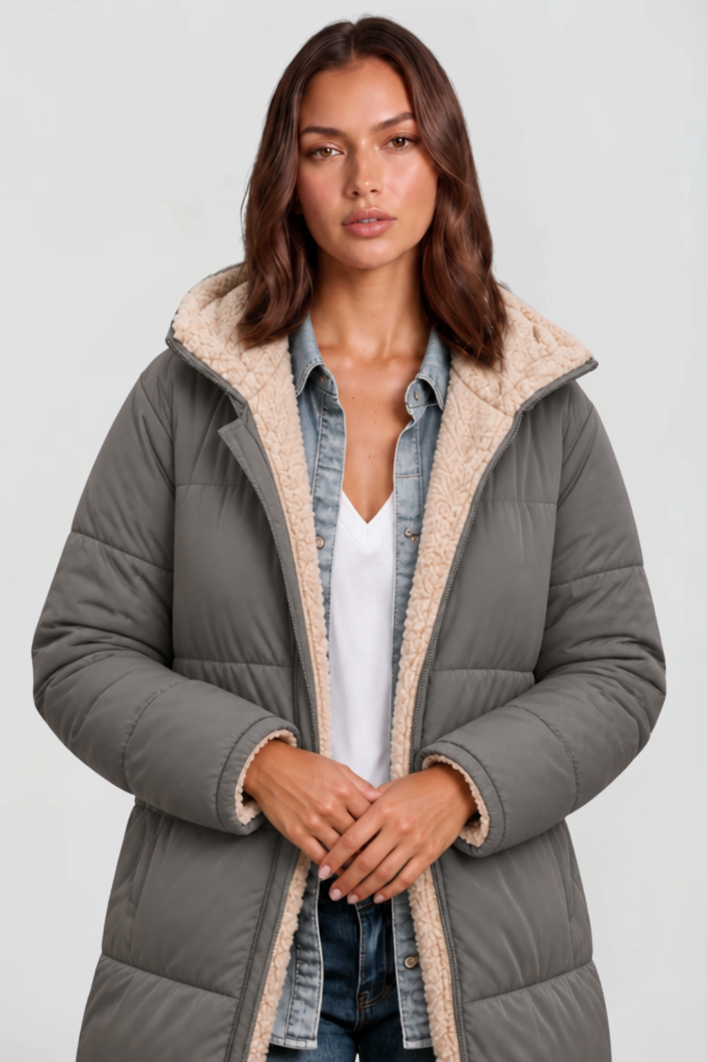 Molly Puffer Coat Audrey Calvero