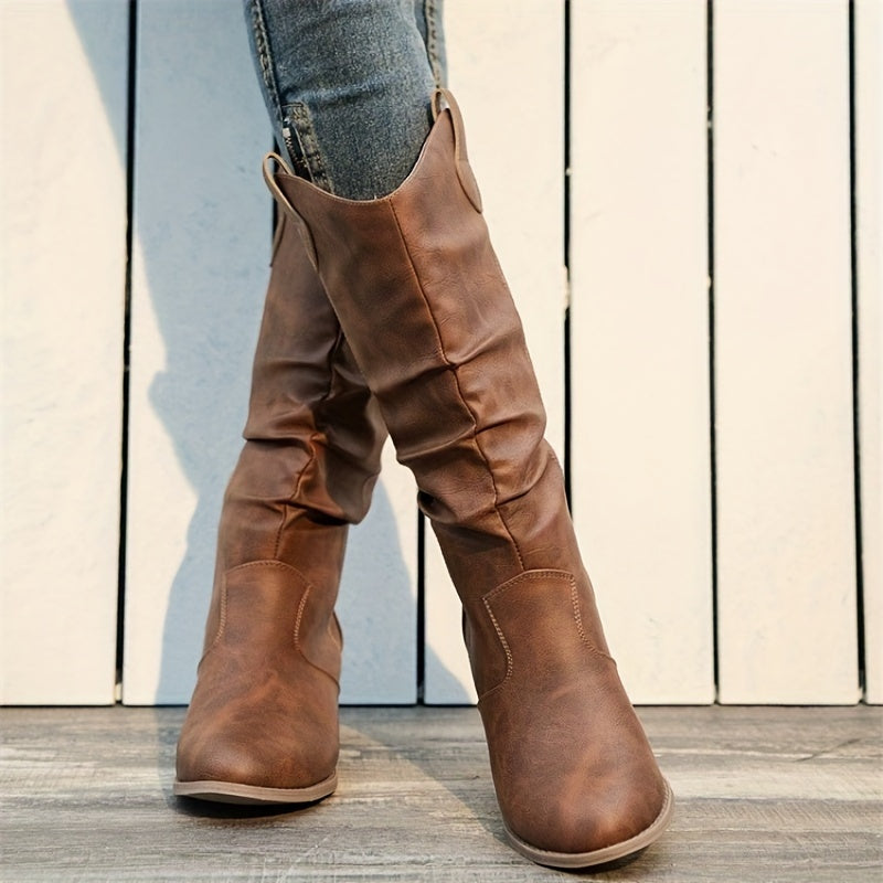 Lola Leather Boots Audrey Calvero