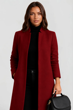 Laurent Minimalist Coat Audrey Calvero