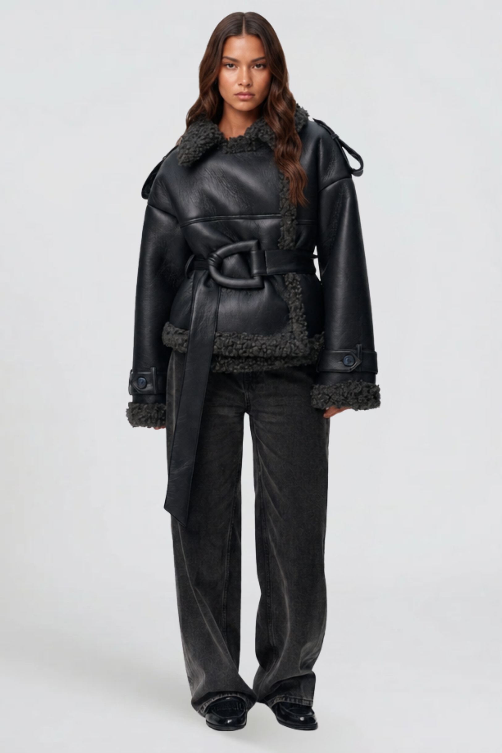Roselle Short Trenchcoat Audrey Calvero