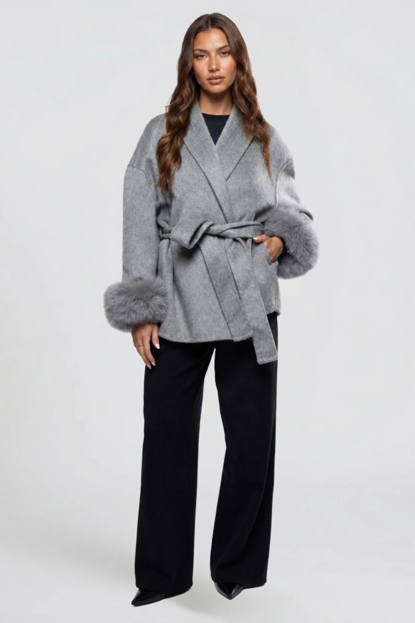 Gigi Wool Coat Audrey Calvero