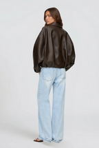Sophia Leather Jacket Audrey Calvero