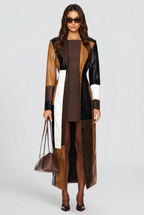 Rosaline Leather Coat Audrey Calvero