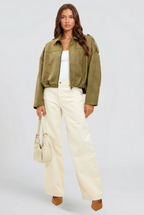 Elina Suede Jacket Audrey Calvero