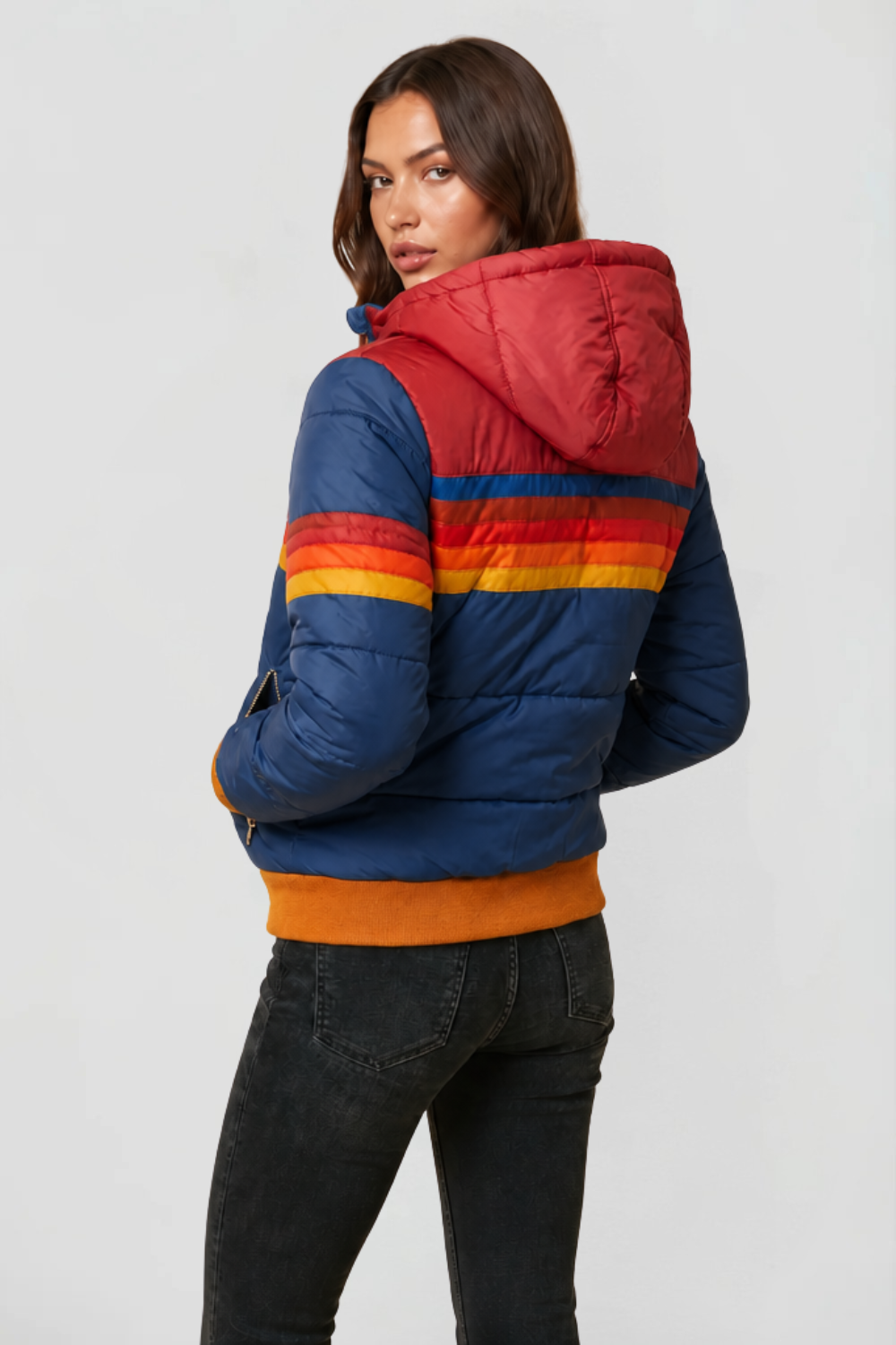Gianna Retro Puffer Coat Audrey Calvero