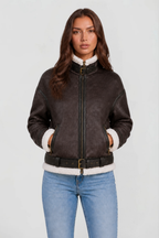Rosie Aviator Jacket Audrey Calvero