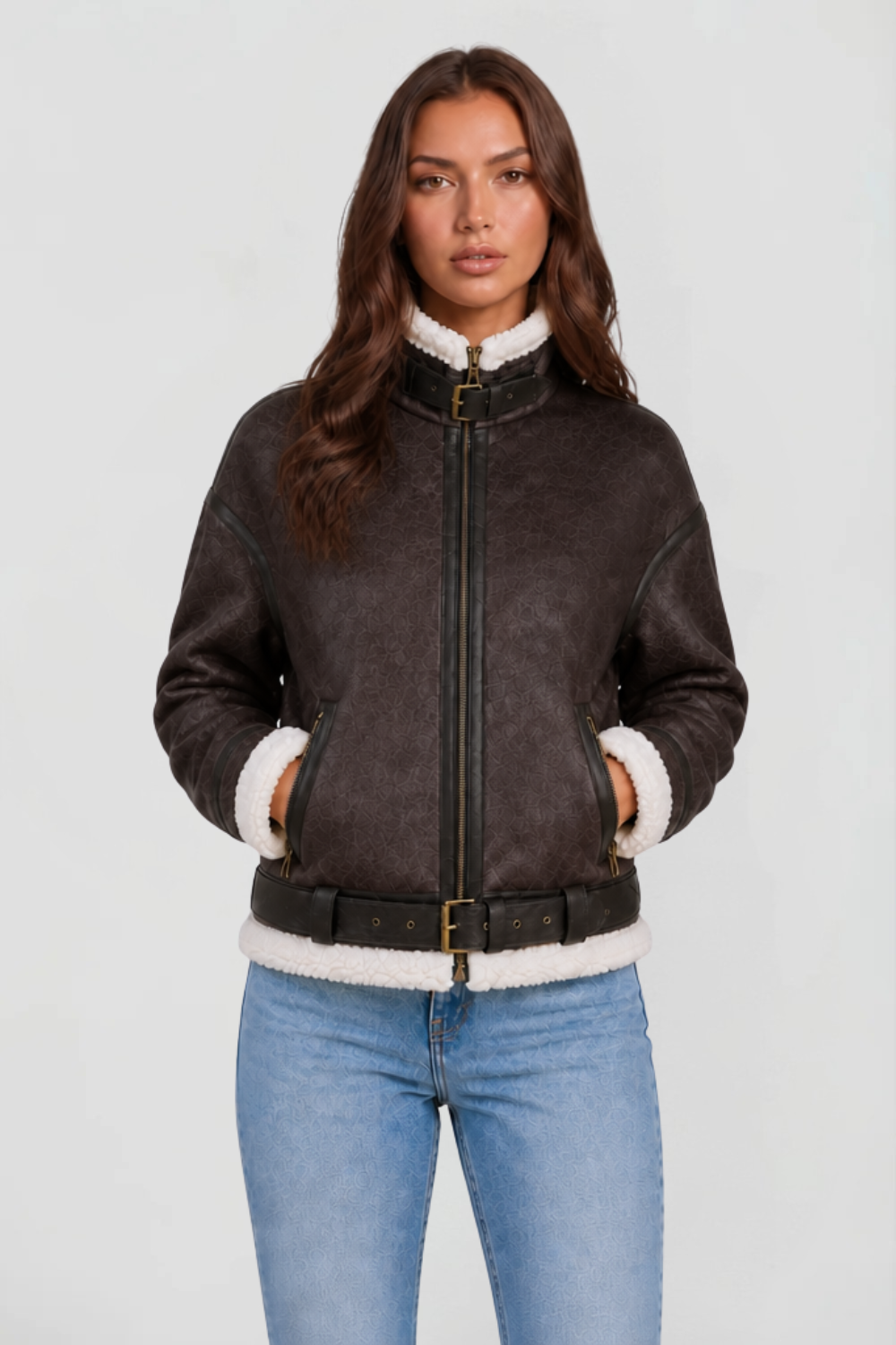 Rosie Aviator Jacket Audrey Calvero