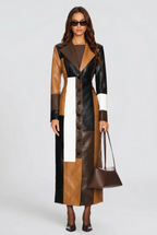 Rosaline Leather Coat Audrey Calvero