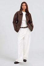 Dahlia Suede Jacket Audrey Calvero