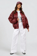 Lizzy Leather Jacket Audrey Calvero