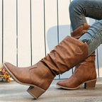 Lola Leather Boots Audrey Calvero