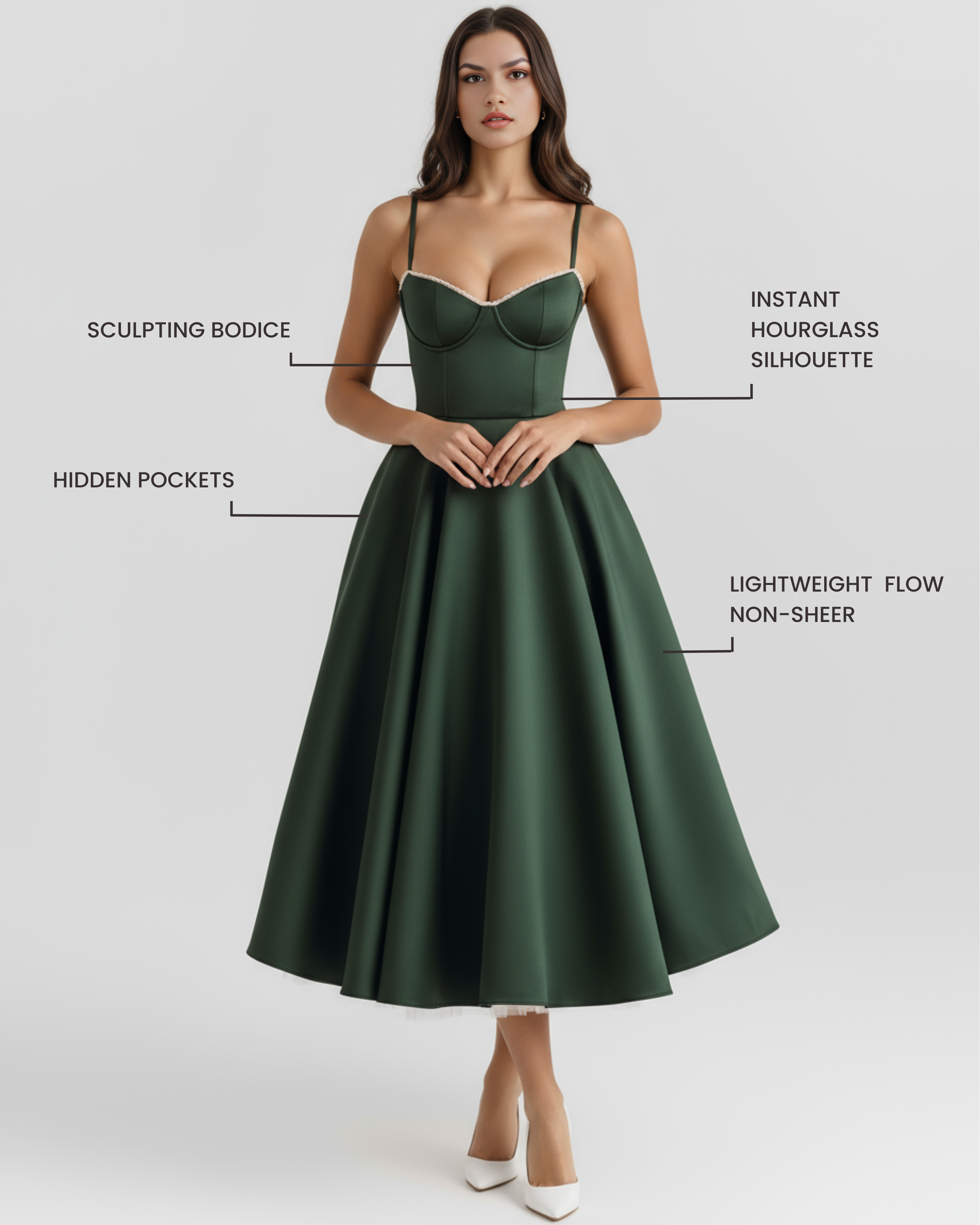 Selene Midi Dress ROSIE LANE