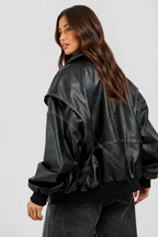 Lizzy Leather Jacket Audrey Calvero