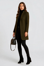 Laurent Minimalist Coat Audrey Calvero