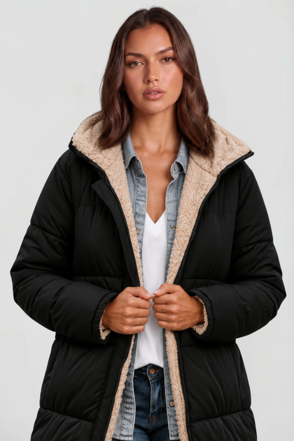 Molly Puffer Coat Audrey Calvero