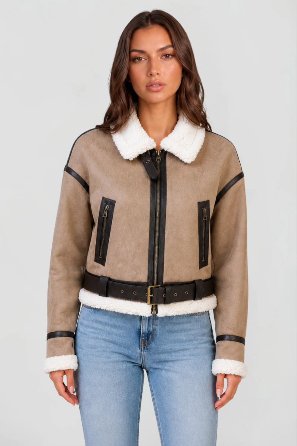 Rosie Aviator Jacket Audrey Calvero