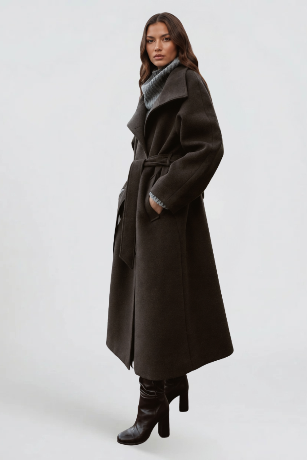 Adriana Wool Coat Audrey Calvero
