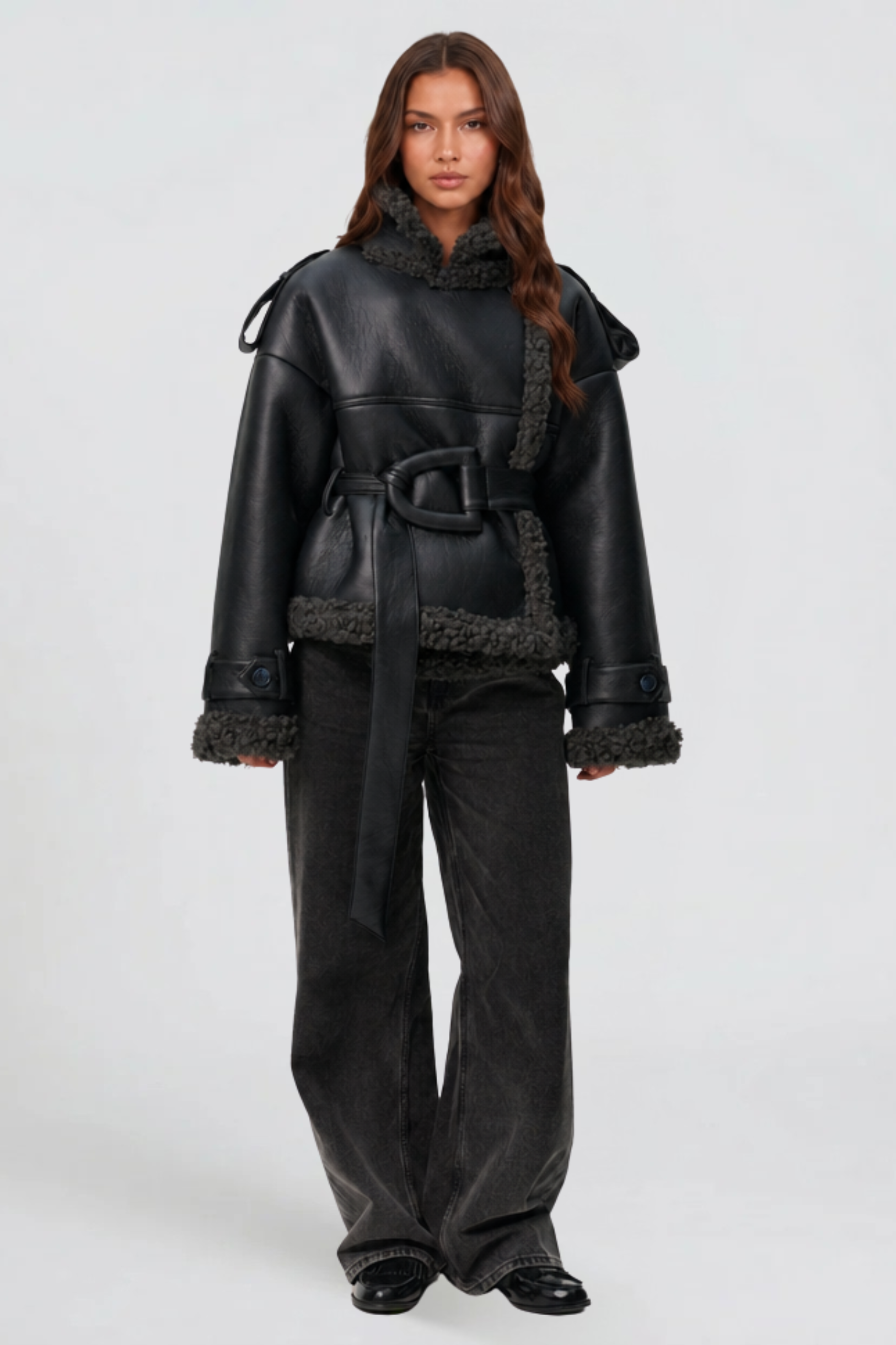 Roselle Short Trenchcoat Audrey Calvero