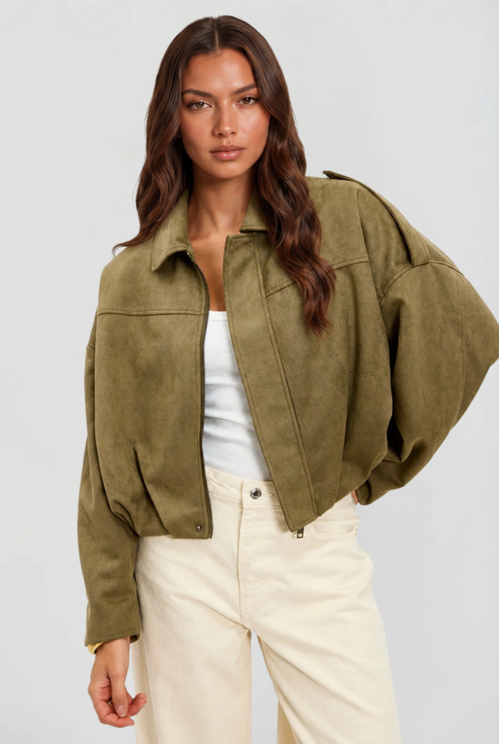 Elina Suede Jacket Audrey Calvero