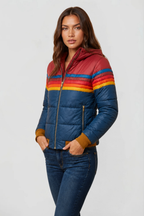 Gianna Retro Puffer Coat Audrey Calvero