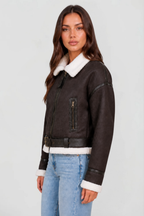 Rosie Aviator Jacket Audrey Calvero