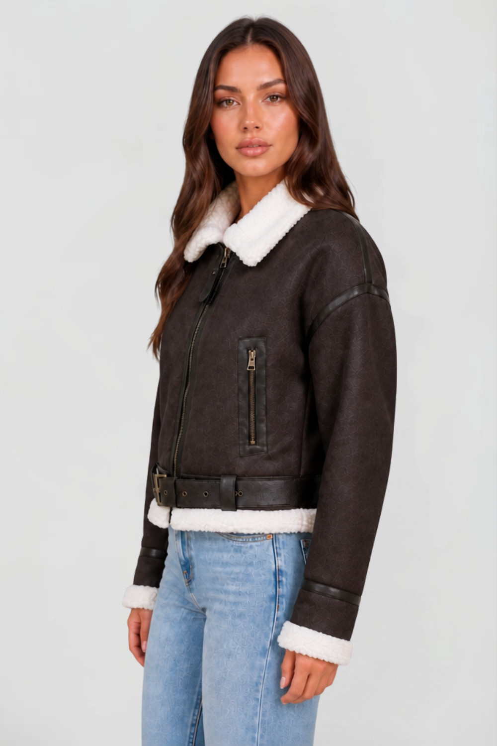 Rosie Aviator Jacket Audrey Calvero