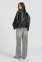 Sophia Leather Jacket Audrey Calvero