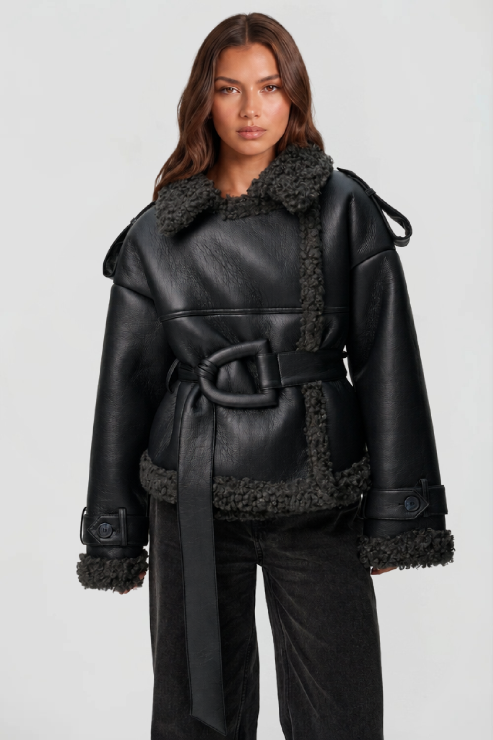 Roselle Short Trenchcoat Audrey Calvero