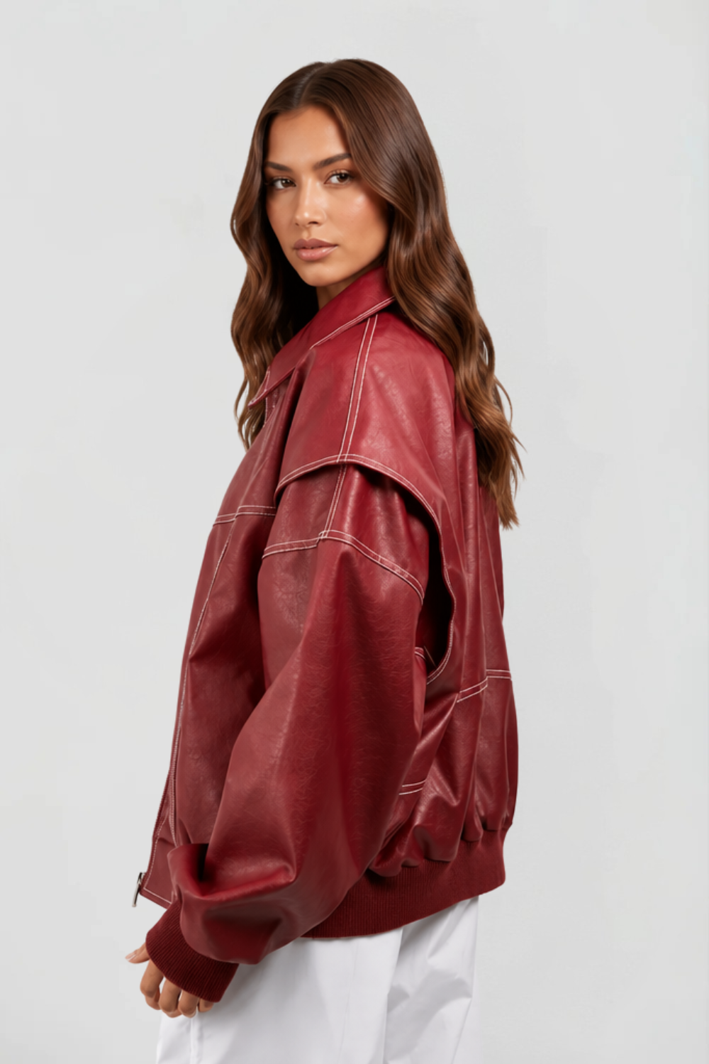 Lizzy Leather Jacket Audrey Calvero