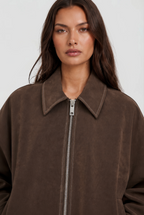 Dahlia Suede Jacket Audrey Calvero