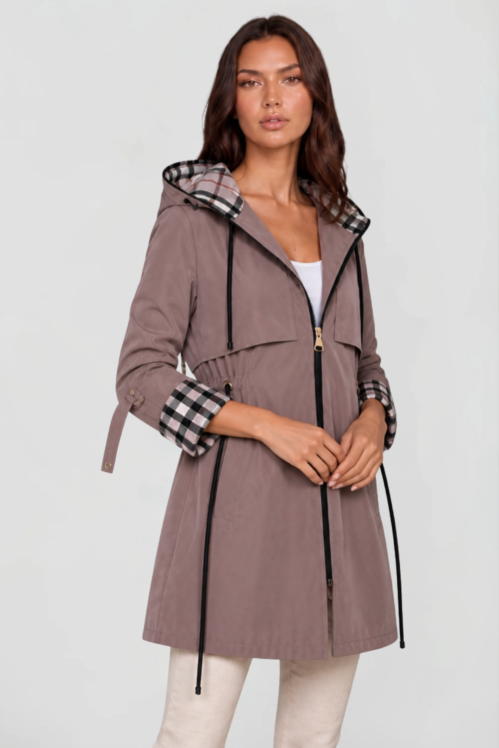 Scarlett Hooded Jacket Audrey Calvero