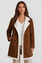 Penelope Shearling Coat Audrey Calvero