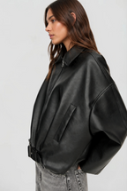 Sophia Leather Jacket Audrey Calvero
