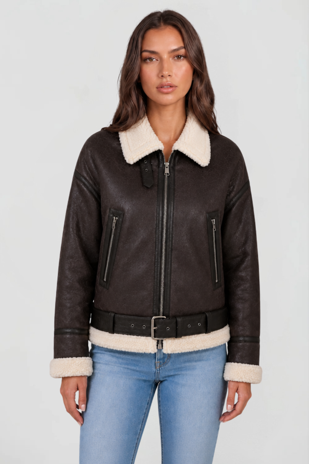 Rosie Aviator Jacket Audrey Calvero