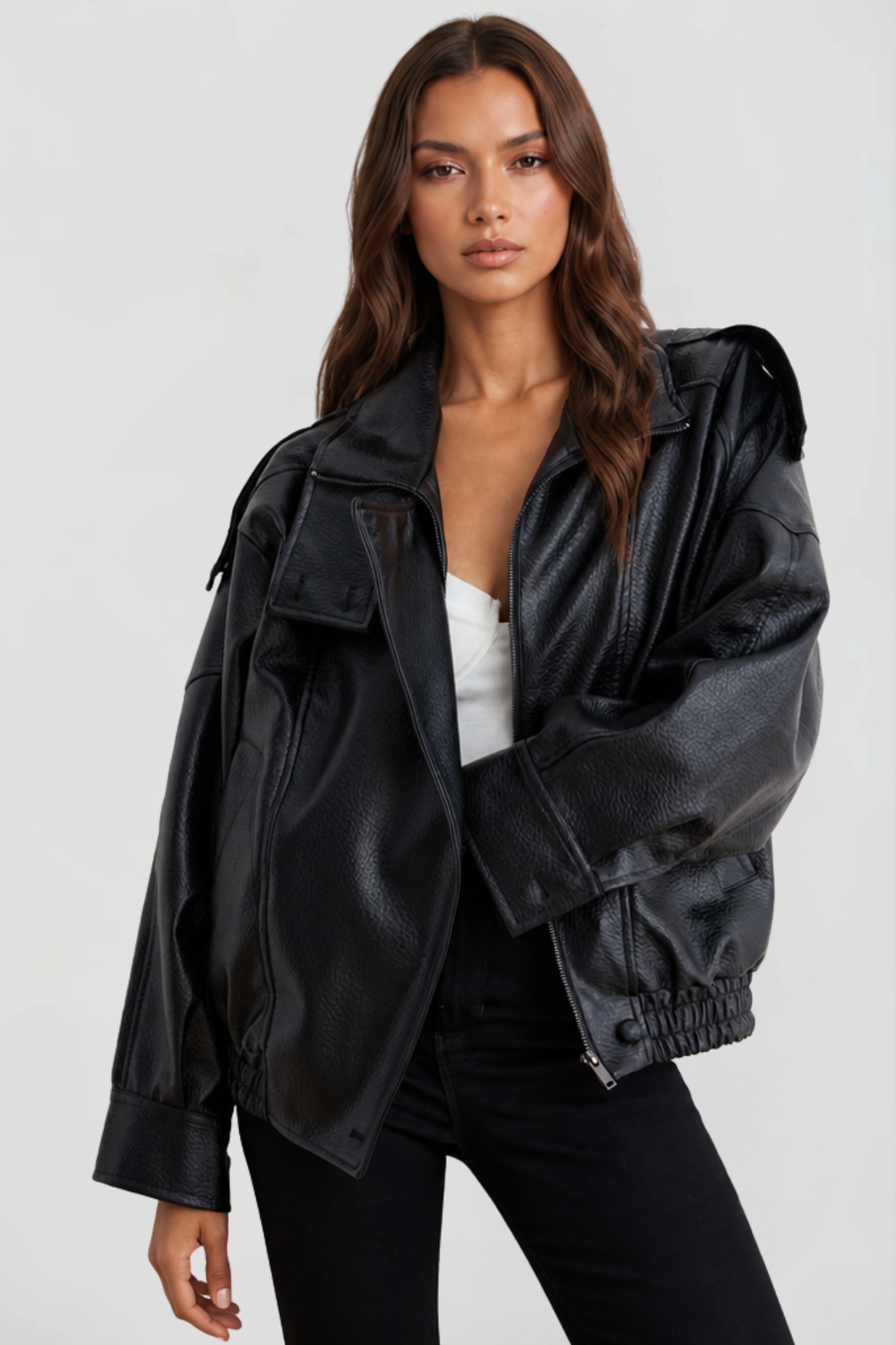 Alice Leather Jacket Audrey Calvero