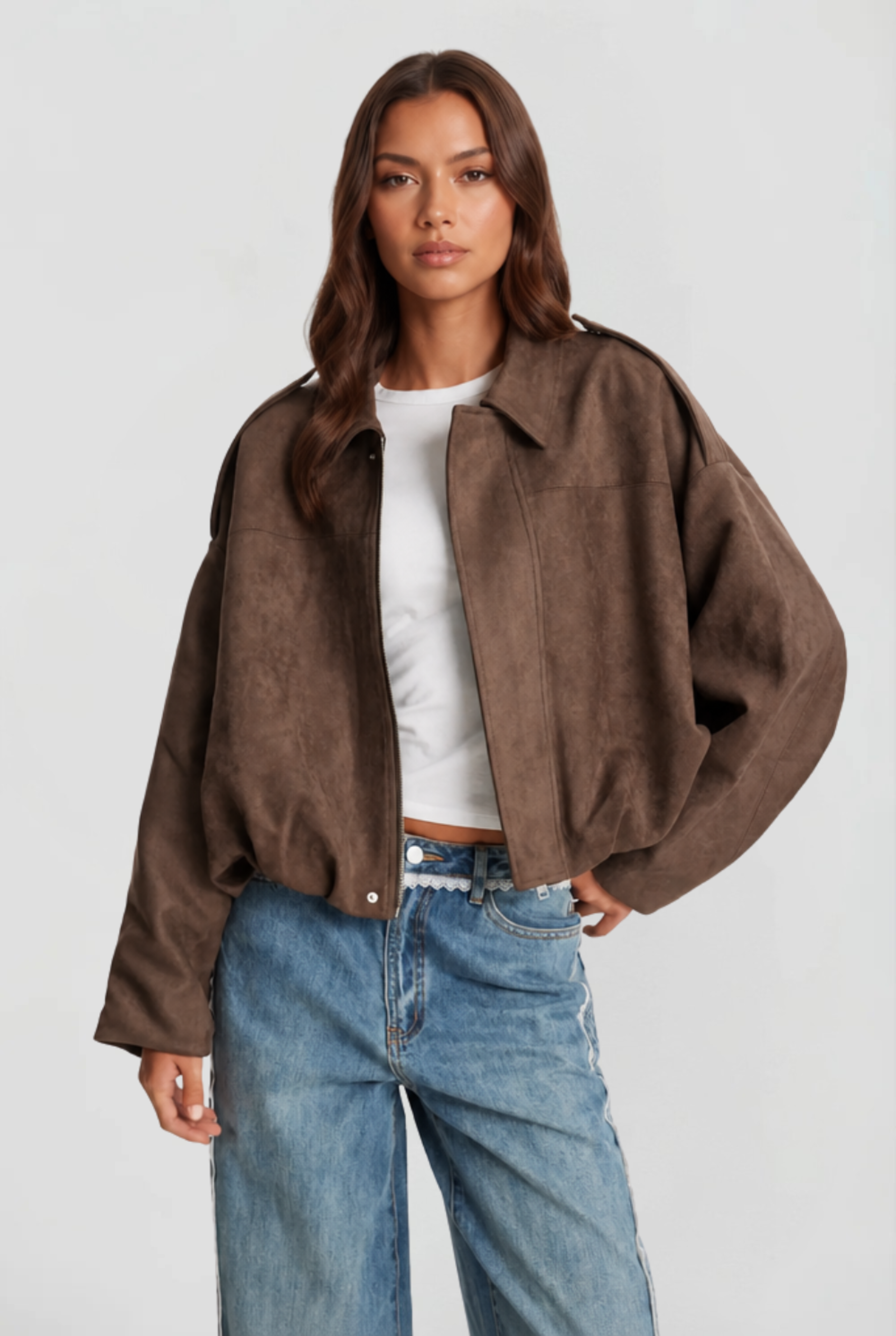 Elina Suede Jacket Audrey Calvero