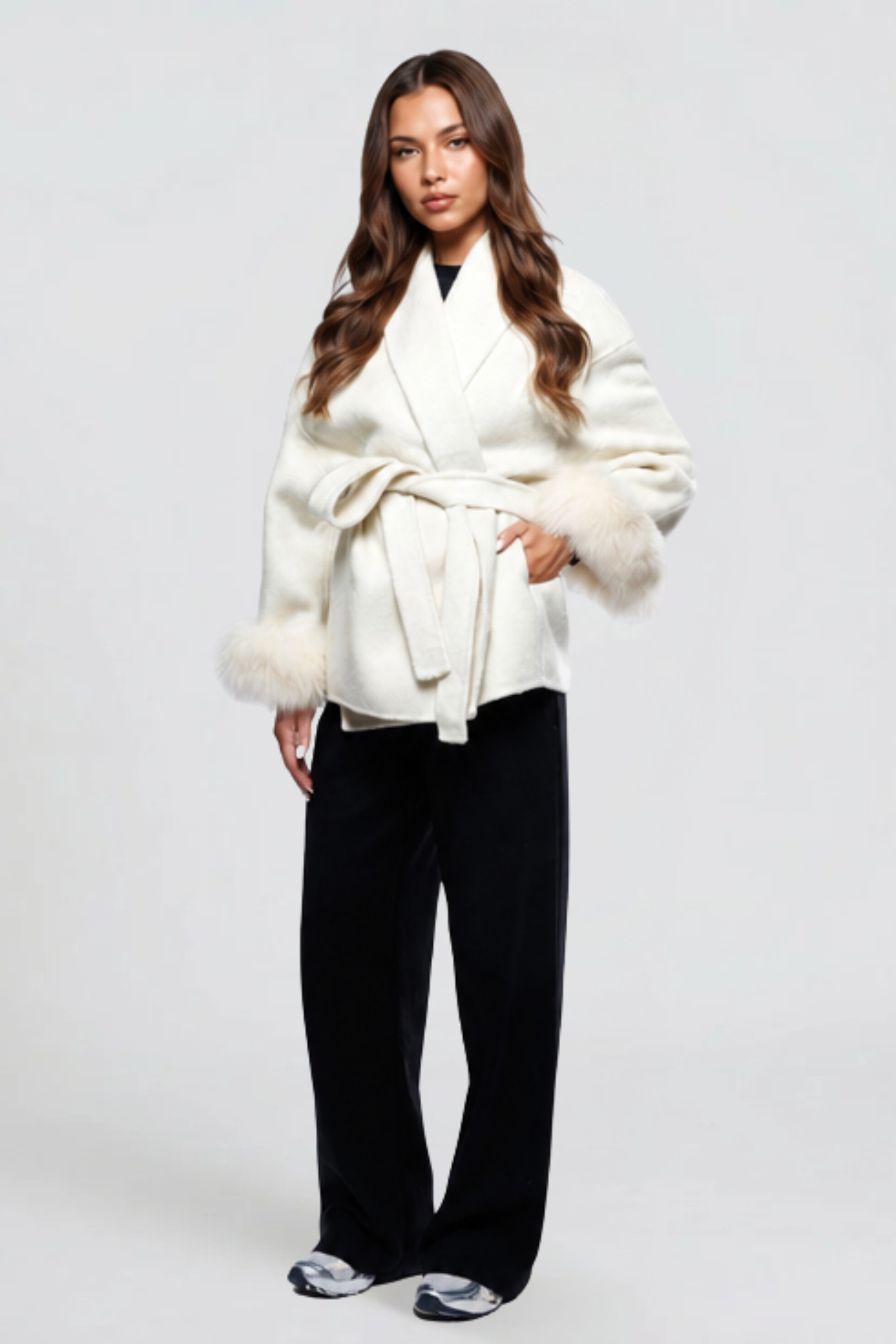 Gigi Wool Coat Audrey Calvero