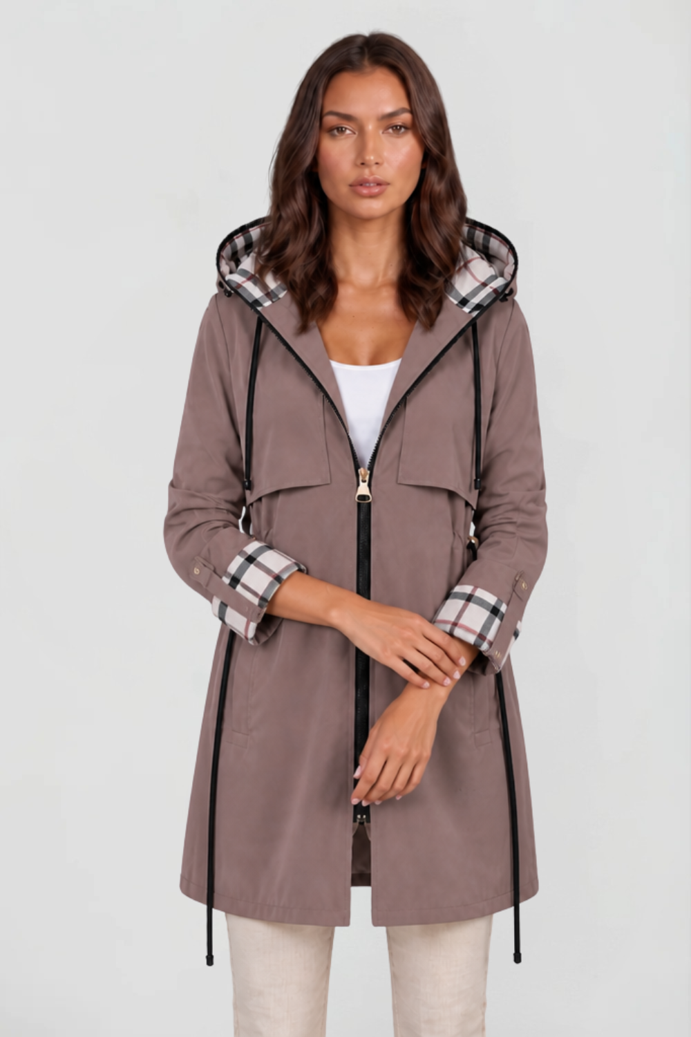 Scarlett Hooded Jacket Audrey Calvero