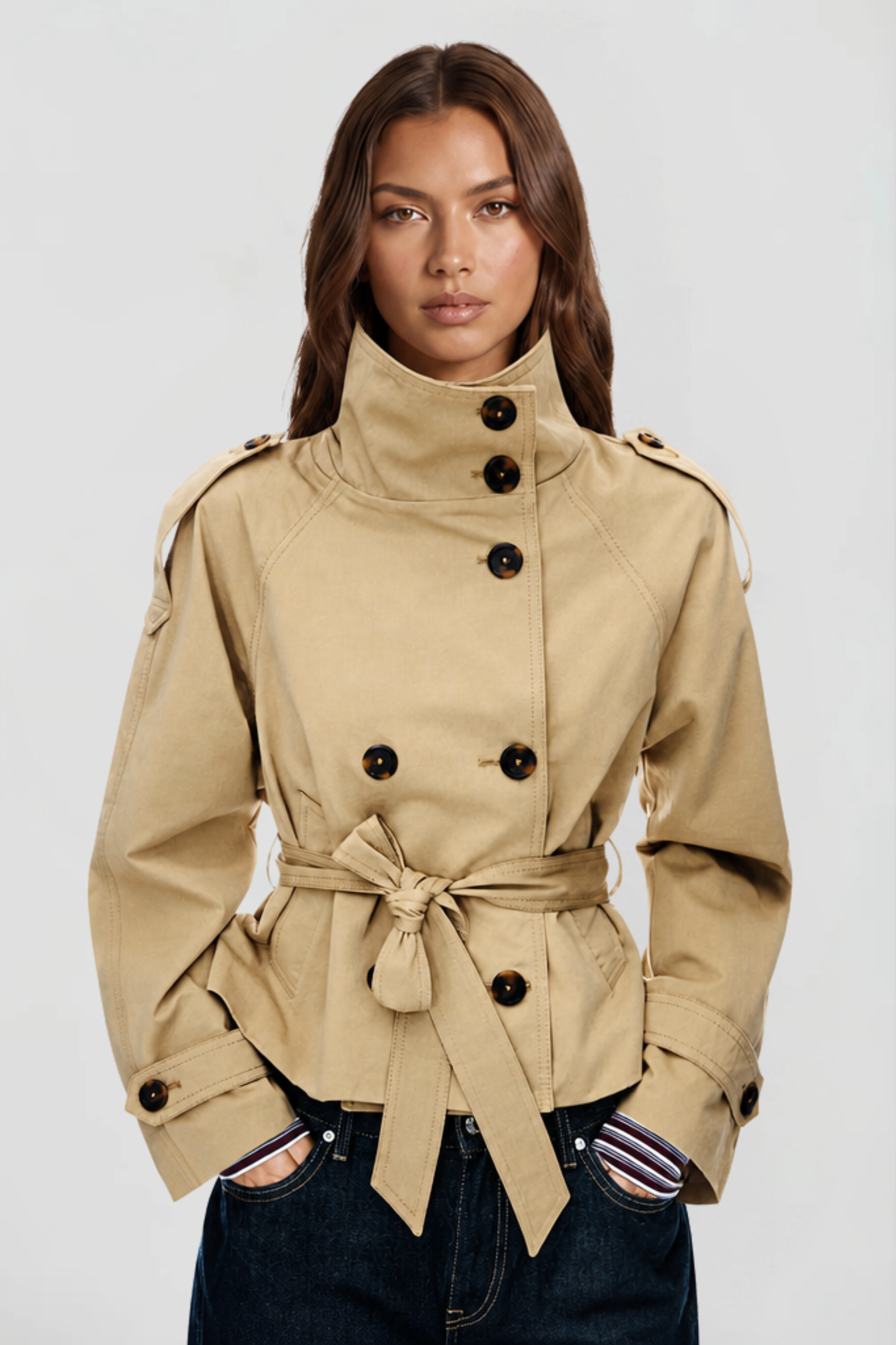 Eline Trench Jacket Audrey Calvero
