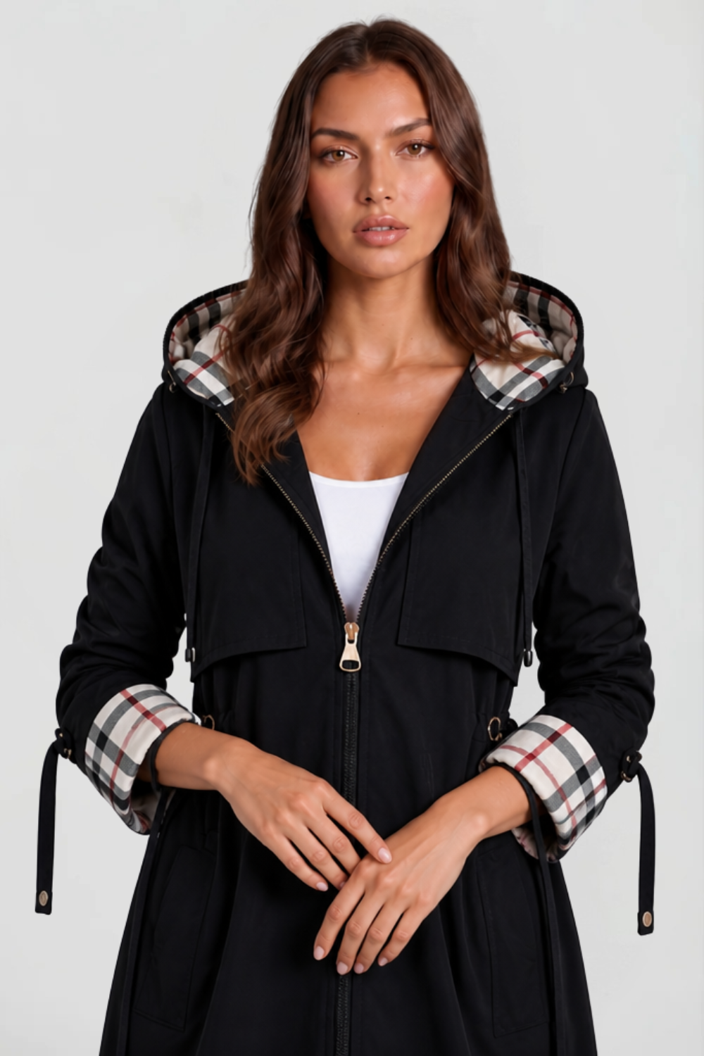 Scarlett Hooded Jacket Audrey Calvero